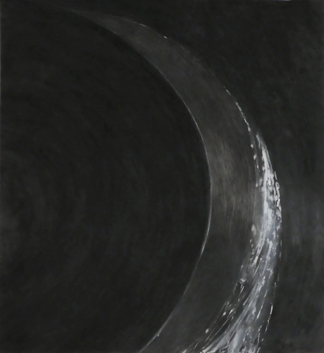 peinture au noir, et quelques blancs