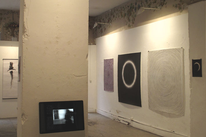 Encres et photos Jeanne Schmid et Livia Gnos