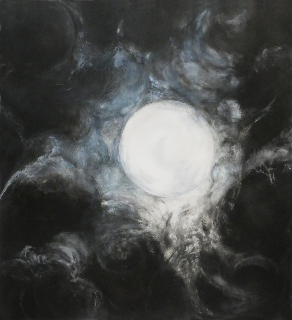 pleine lune 111 x 106 cm
