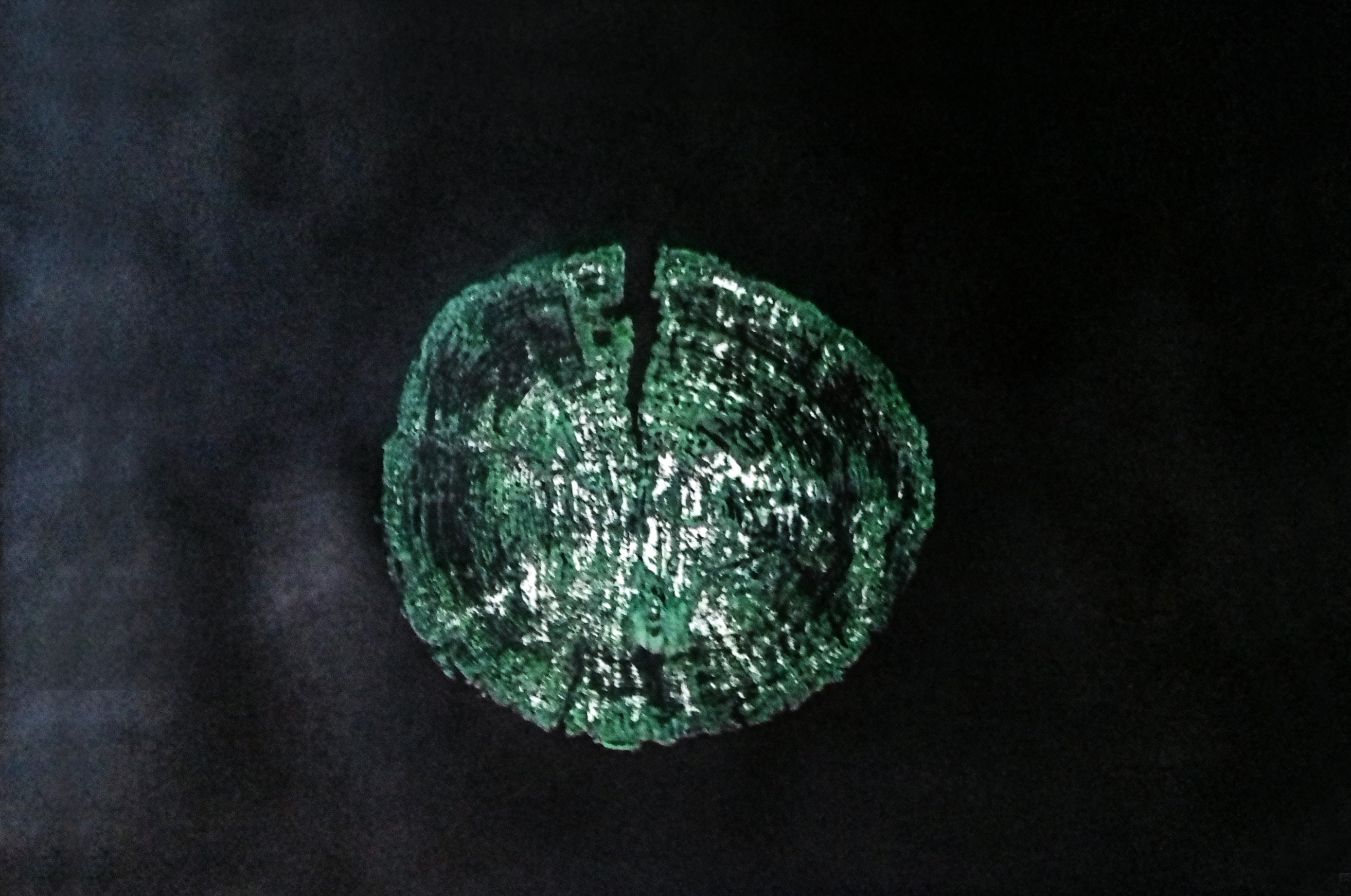 monotype vert et blanc