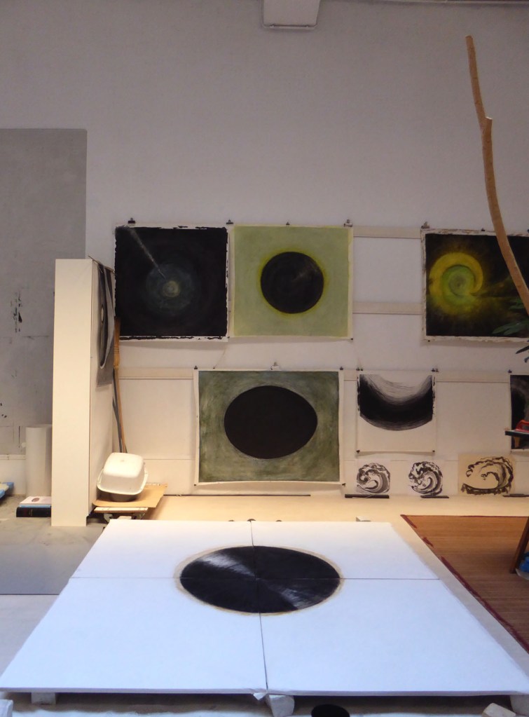 lumière d'hiver à l'atelier