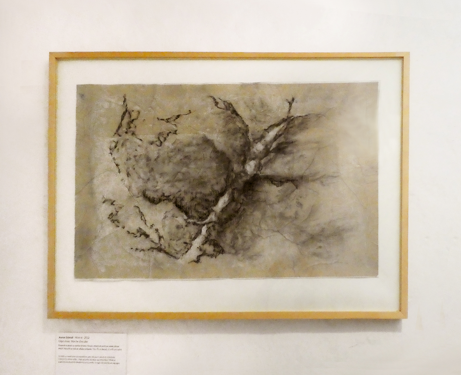 les dalles de l'escalier