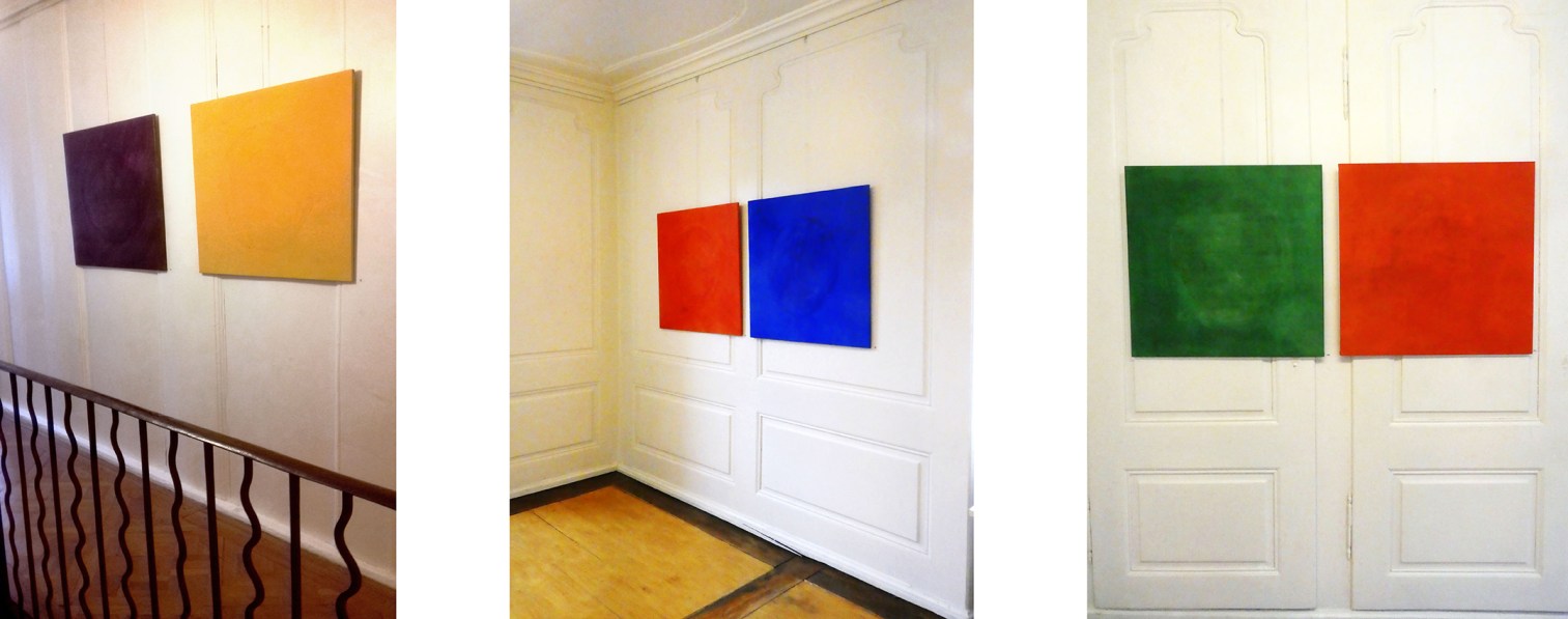 Jeux de couleurs. Monotypes sur peintures en exposition