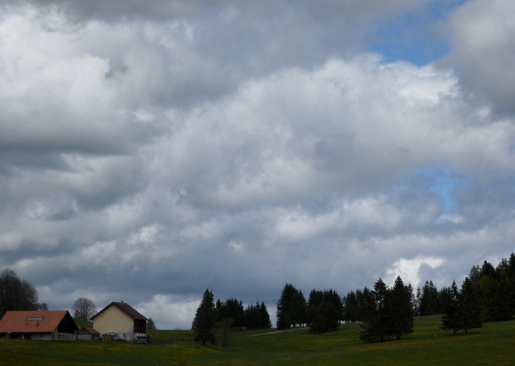 temps changeant dans le Jura
