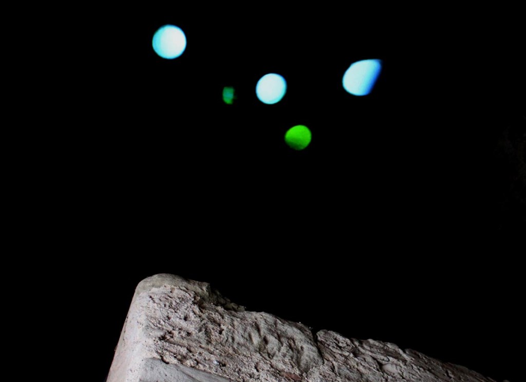 projection video au plafond du Turlet