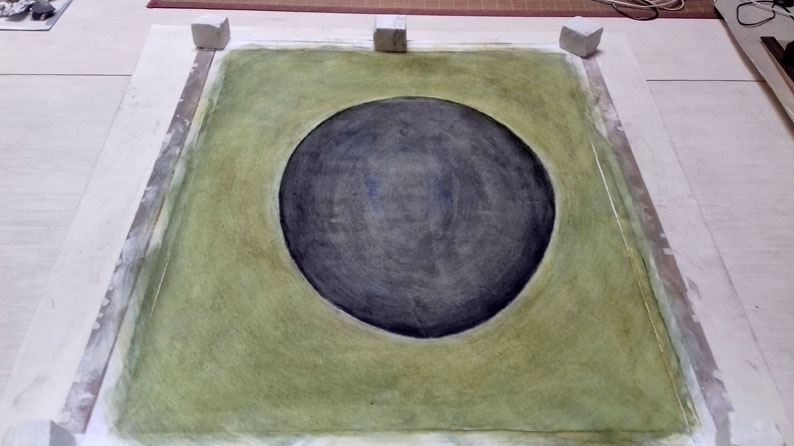 premiers noirs peinture